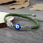 Braided Lucky Evil Eye Bracelets