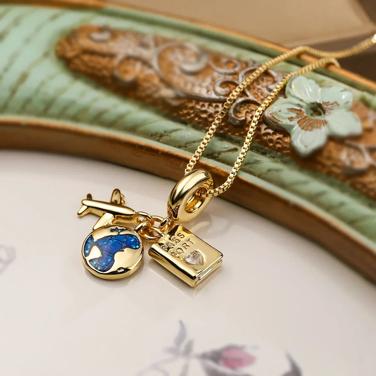 Travel Charm Necklace