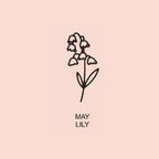 Custom Birth Flower & Name Ring