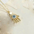 Exaggerated Evil Eye Necklaces
