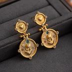Elegant Fashion Coin Earrings