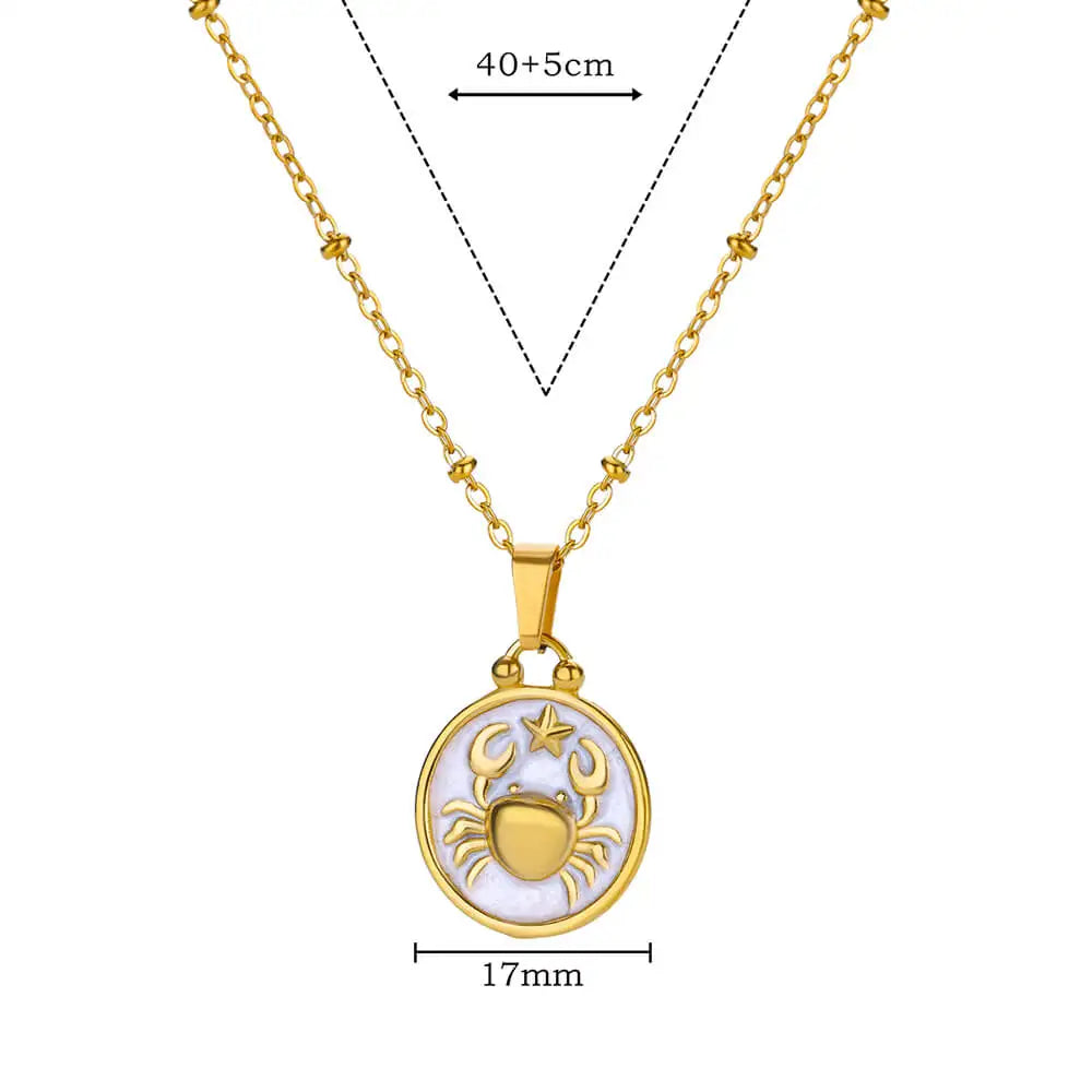 Dainty Zodiac Sign Necklace