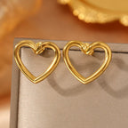 Heart Cutout Earrings