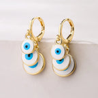 Evil Eye Charm Earrings