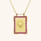 Bohemian Tarot Card Necklace