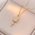 Lock & Key Necklace