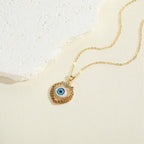 Exaggerated Evil Eye Necklaces