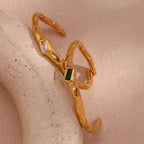 18k Irregular Twig Bracelet