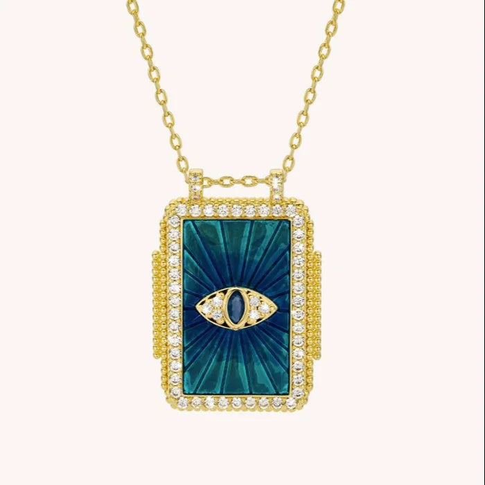 Bohemian Tarot Card Necklace