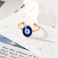 Open Evil Eye Shape Rings