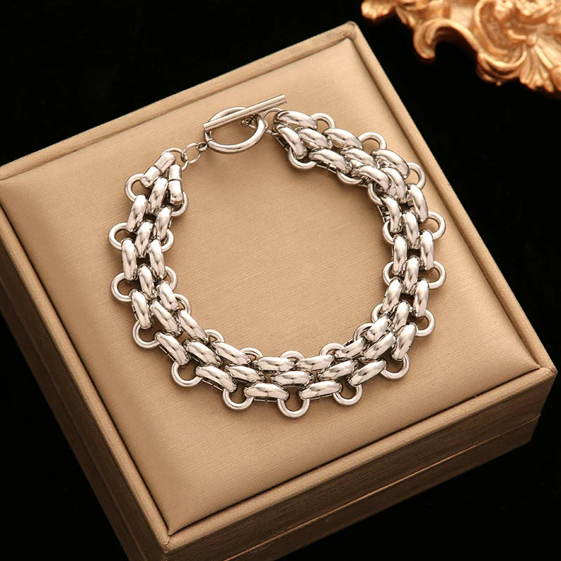 18k Chunky Jewelry Set