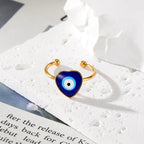 Open Evil Eye Shape Rings