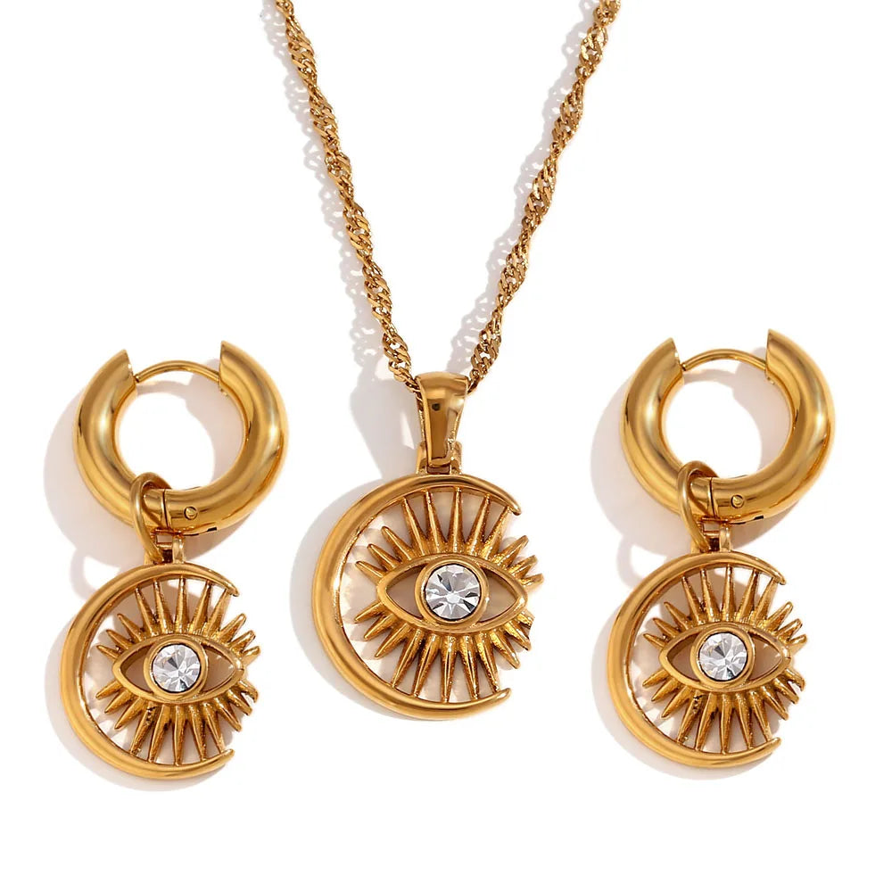Moon Eye Jewelry Set