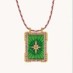 Bohemian Tarot Card Necklace