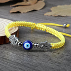 Braided Lucky Evil Eye Bracelets