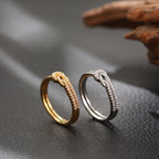 The Love Knot Crystal Ring