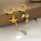 Asymmetrical Dangle Earrings