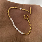Irregular Pearl Fashion Bracelet