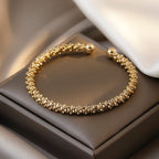 Geometric Bracelet & Earrings