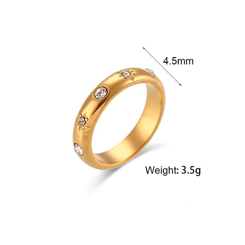 18k Vintage Pearl Rings
