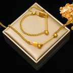 Lock Bead Jewelry Set