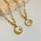 Vintage Sun & Moon Necklaces