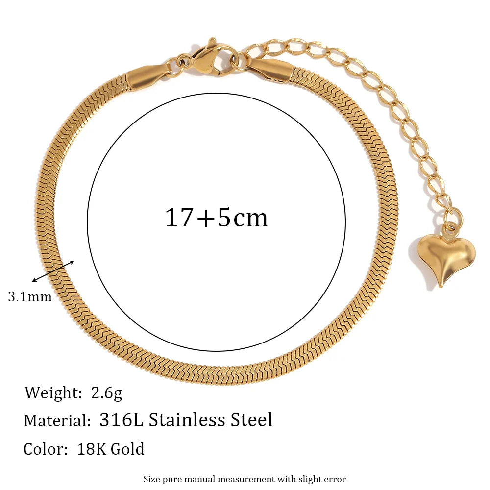 18k Modern Chain Bracelets