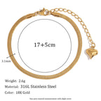 18k Modern Chain Bracelets