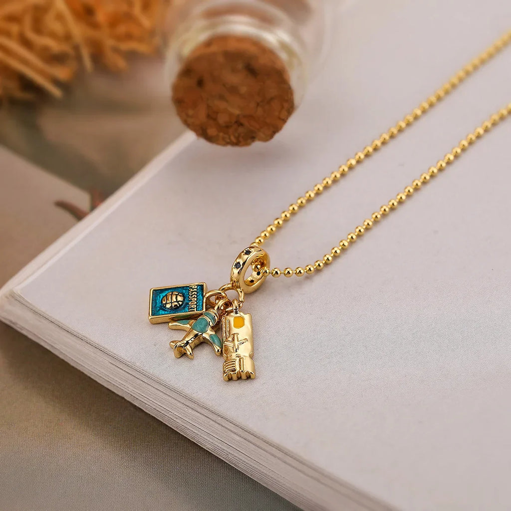 Travel Charm Necklace