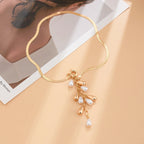Teardrop Pearls Necklace
