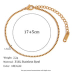 18k Modern Chain Bracelets