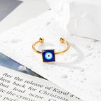 Open Evil Eye Shape Rings