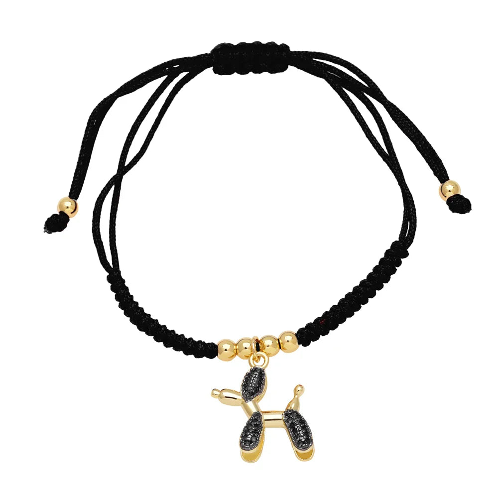 Balloon Dog Rope Bracelets