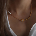 Pearl Twig Necklace
