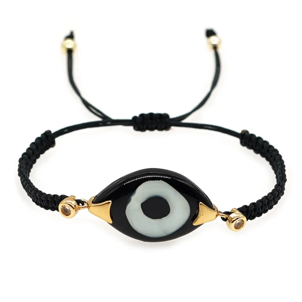 Braided Evil Eye Friendship Bracelets