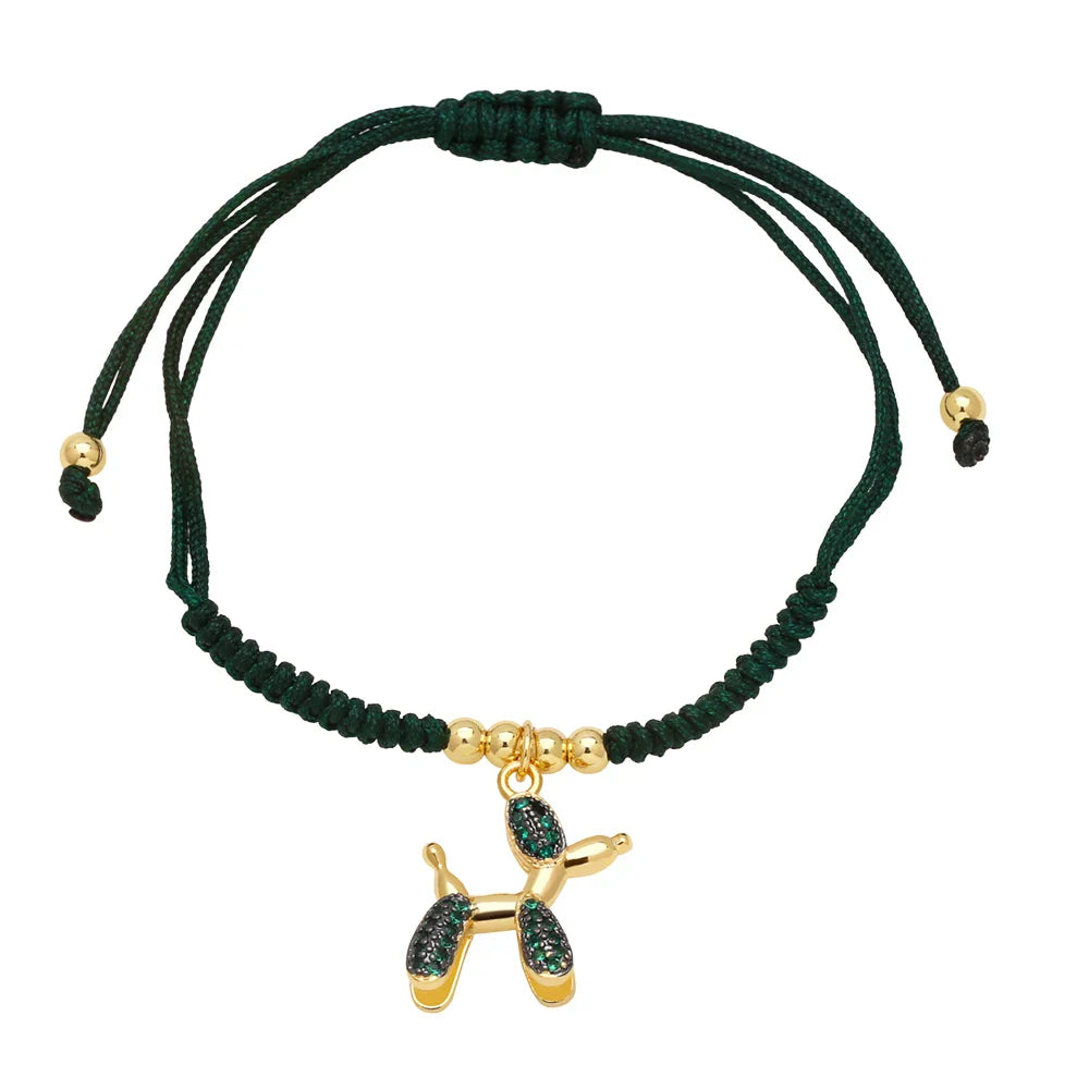 Balloon Dog Rope Bracelets