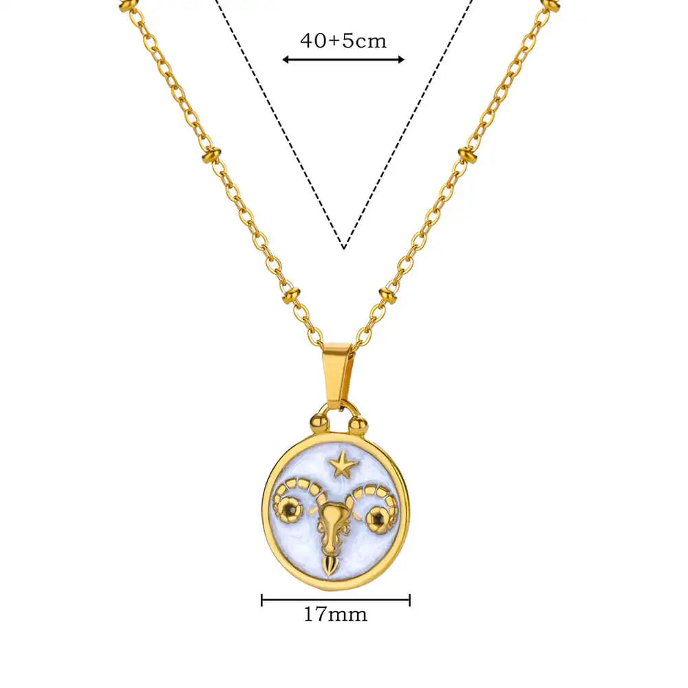 Dainty Zodiac Sign Necklace