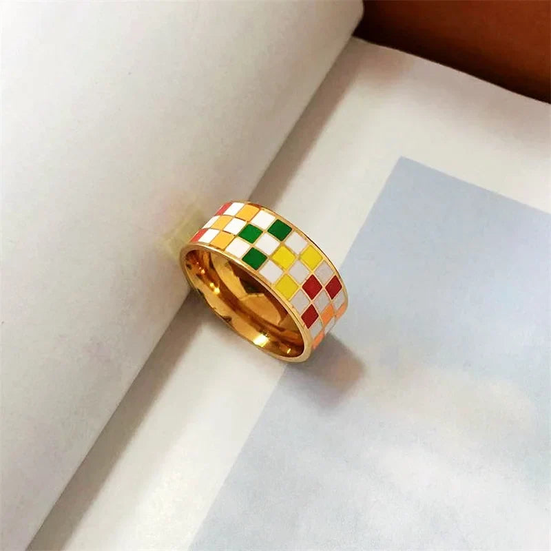 Colorful Tile Ring