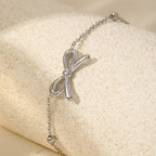 Cute Bow Chain Bracelet