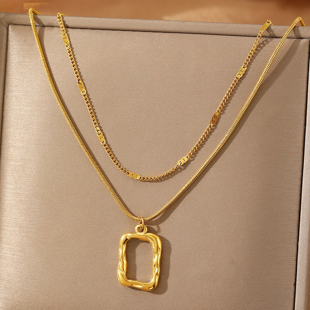 Double Layer Portal Necklace