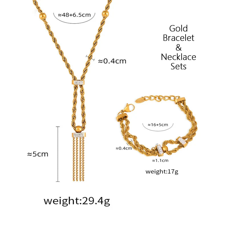 Twisted Jewelry Set