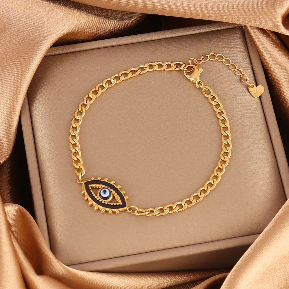 Evil Eye Chain Bracelets