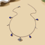 Evil Eye Tear Drop Choker