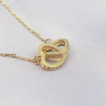 Double Heart Necklace