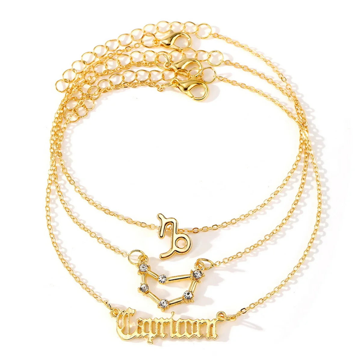 3PC Zodiac Anklets