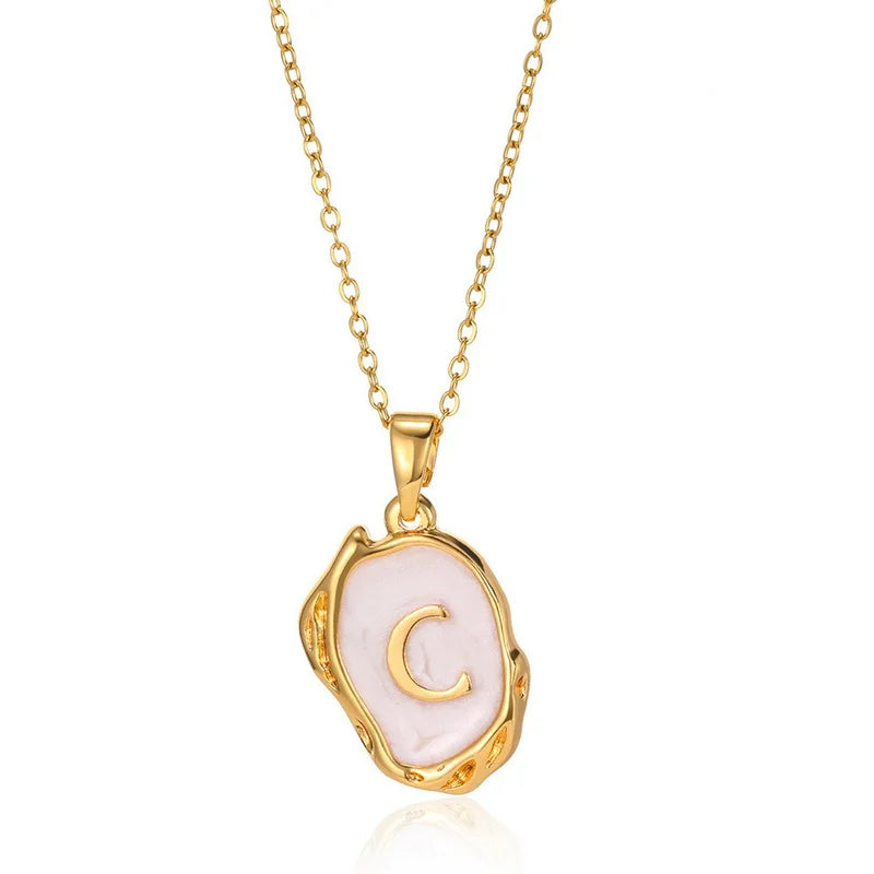 Portal Initial Necklace