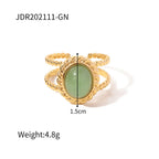 Retro Stone Rings
