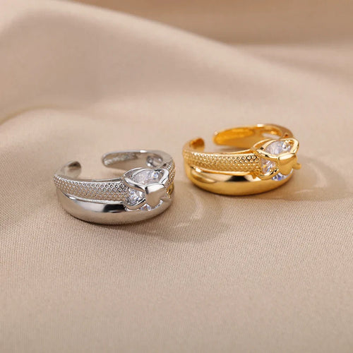 18k Golden Radiance Ring