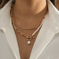 Retro Multi Layer Pearl Necklaces