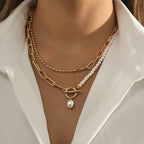 Retro Multi Layer Pearl Necklaces